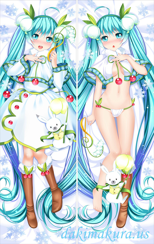 Vocaloid - Snow Hatsune Miku Anime Dakimakura Love Body PillowCases